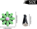 8 Pcs Daisy Air Vent Clips, Cute Flower Car Air Fresheners Vents Clips Car Diffuser Vent Clips Glam Car Interior Decor Charm Cute Daisy Car Decoration Car Accessories for Women+Sunflower Mask Hook (Mix)