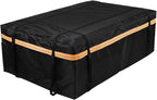 Large Capacity Water Proof Rooftop Cargo Bag, 425L 486L Universal Fit for Vehicles with or Without Roof Racks Foldable (M)
