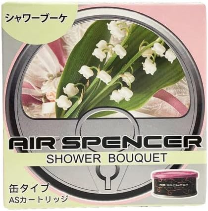 Eikosha AIR Spencer [ Made in Japan ] CS-X3 CSX3 A/S AS Cartridge Freshener JDM ((A98) Shower Bouquet)
