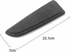 BETTERHUMZ Car Door Armrest Cushion Pad for Alcantara Suede, Car Elbow Rest Pad for BMW 3 4 5 6 7 8 X1 X3 X4 X5 X6 Z4 Series Car Accessories (Left, Black line)