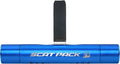 iPick Image for Dodge Scat-Pack Full Color Car Vent Air Freshener Clip - Official Licensed Blue Aluminum with Adjustable Window + 10 Refill Sticks