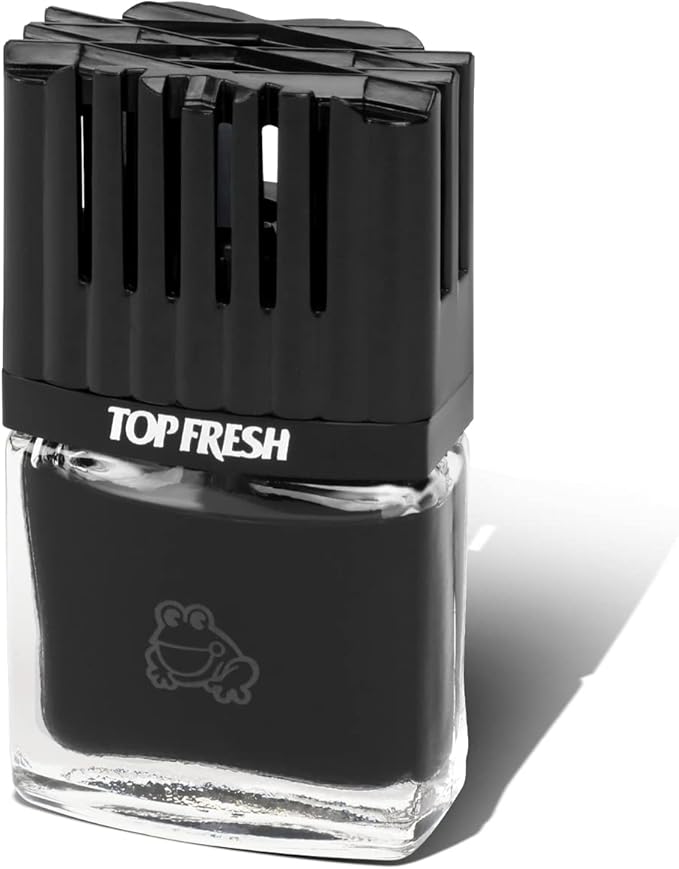 Auto Dynasty TreeFrog Room Car Clean Top Fresh Natural Air Freshener Vent Clip, New Car Scent, 0.3 Fl Oz