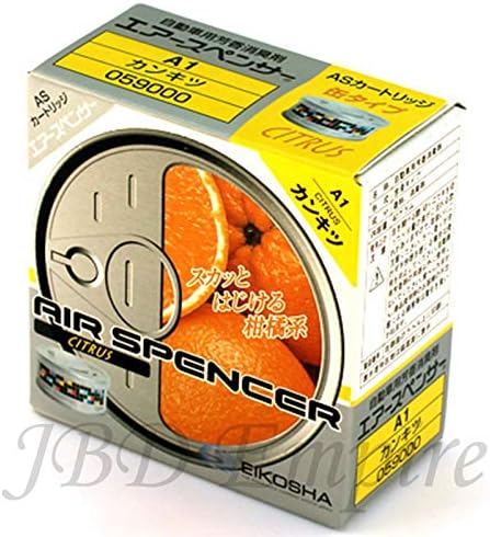 Eikosha AIR Spencer [ Made in Japan ] CS-X3 CSX3 A/S AS Cartridge Freshener JDM ((A-1) Citrus)
