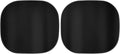 BDK 2PC Metallic Black Car Window Sun Shade Auto Shade for Windshield Visor, Block UV Reflect Heat to Keep Your Car SUV Truck, 31.75" x 28.75"