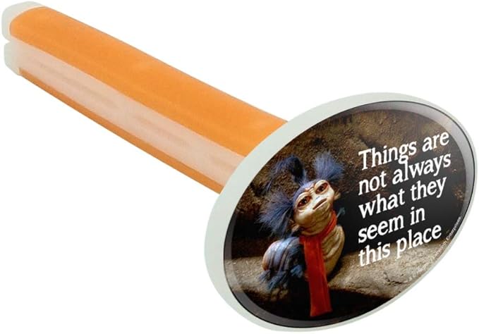 Labyrinth The Worm Quote Thing Are Not Always What They Seem In This Place Car Air Freshener Vent Clip