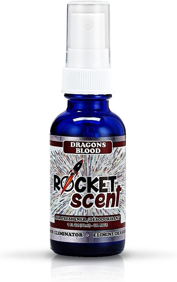Rocket Scent - Oil Air Fresheners + Odor & Smoke Eliminator + Home, Car, Office, Bathroom Deodorizer (Luxury Scents)