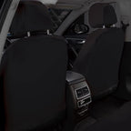 Flying Banner Car Seat Covers Set Beige Tan Front Seats Rear Bench Polyester car seat Protectors Easy installations Rear Bench Split Classic Man Lady