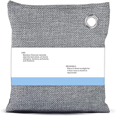 Natural-Breeze Bamboo Activated Charcoal Air Purifying Bags -5 Packs of 200g (NB300-5Pks)