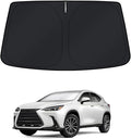 KUST Windshield Sun Shade for 2022-2023 2024 2025 2026 Lexus NX NX250 NX350 NX350h NX450h+ Sunshade Window Accessories Sun Visor Protector Foldable Block UV Rays