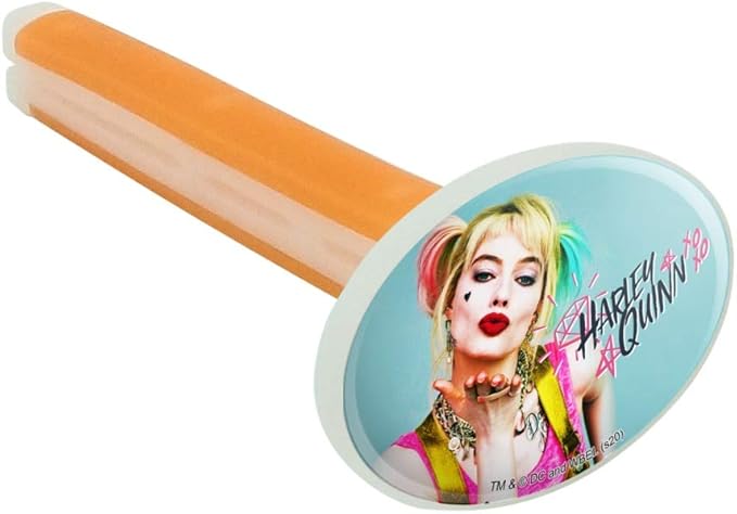 Birds of Prey Harley Quinn Blowing Kisses Car Air Freshener Vent Clip