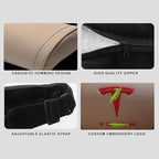 Car Headrest Neck Pillow Support Memory Foam Ergonomic Design Accessory for Driving Seat Fatigue Relief Compatible with Model S X 3 Y & Cybertruck - 1 Piece