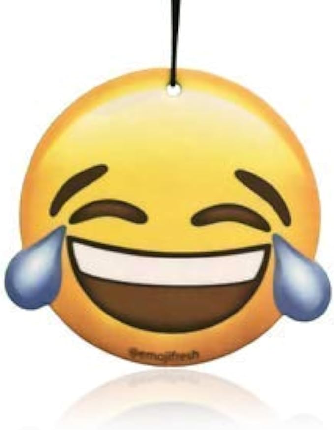 Laughing Face Car Air Freshener (3 Pack) - New Car Scent
