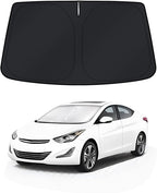 KUST Windshield Sun Shade for 2011–2016 Hyundai Elantra Window Accessories Shade Sun Visor Foldable Block UV Rays Keep Car Cooler