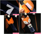 Car Travel Pillow for Kids Car Seat Pillow Cute Cartoon Travel Pillow Cushion Breathable Head and Body Support Pillow for Sleeping Travel Neck Rest Car Seat Pillow Long Journey&Road Trip