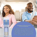 Belle Aroma® FlashScent™ USB Aromatherapy Bundle - for Car, Office, Home, and Travel - Includes 1 Serenity Blue Lavender Oil Diffuser Kit, 1 FlashScent Lavender Essential Oil, and 7 Refill Pads