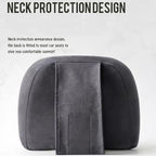 Forbell Premium Memory Foam Car Neck Pillow with Washable Cover - Provides Comfortable Neck Support for Driving and Travel 1pc(Black)