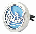 Regular Size (Music Notes) 30mm Stainless Steel 7 pads and 1 Essential Oil1