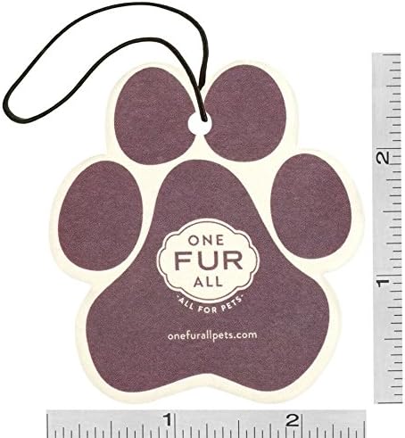 One Fur All Pet-Friendly Car Air Freshener - Fall Mix Pack of 4 - Non-Toxic, Long-Lasting, Hanging Odor Eliminator for Small Spaces & Car