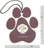 One Fur All Pet House Car Air Freshener - Variety Pack Pack of 4 - Non-toxic Car Air Freshener - Pet-Friendly Air Freshener For Small Spaces & Car - Hanging Odor Eliminating Air Freshener