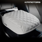 KMMOTORS Carnival KA4 2020-2025 Center Console Cover, Armrest Cushion, Console Protector, Carnival Accessories (Carnival KA4, Light Gray)