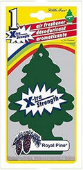 LITTLE TREES Car Air Freshener | X-tra Strength | Hanging Paper Tree for Home or Car | Royal Pine