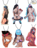Funny Naughty Unique Car Air Fresheners Scented With Premium Oils By Fresh Fresheners (Sexy Women)