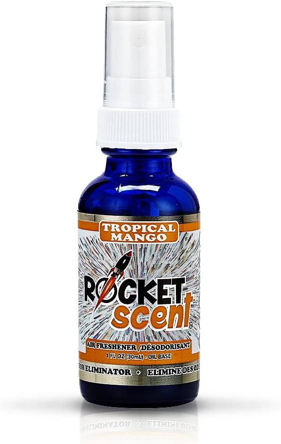 Rocket Scent - Oil Air Fresheners + Odor & Smoke Eliminator + Home, Car, Office, Bathroom Deodorizer (Assorted Scents)
