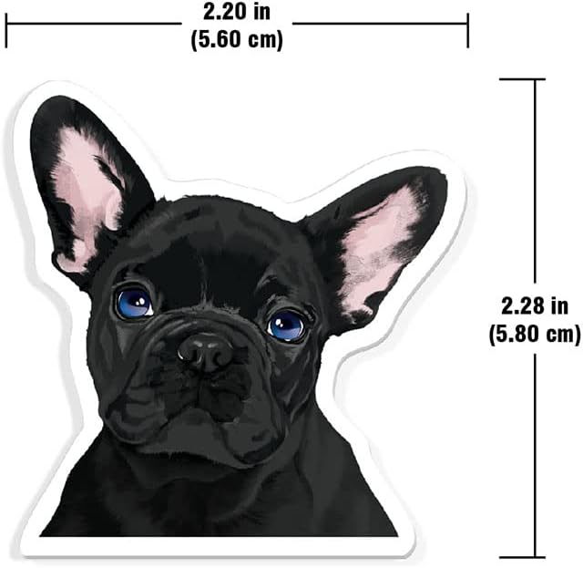 WIRESTER Fresh Scented Car Air Freshener Vent Clip, Decorative Accessories, Interior Decoration for Cars - Cute Animal Butt, Cute Dog Cat, Dog Butt Looking Back, Dog Lying