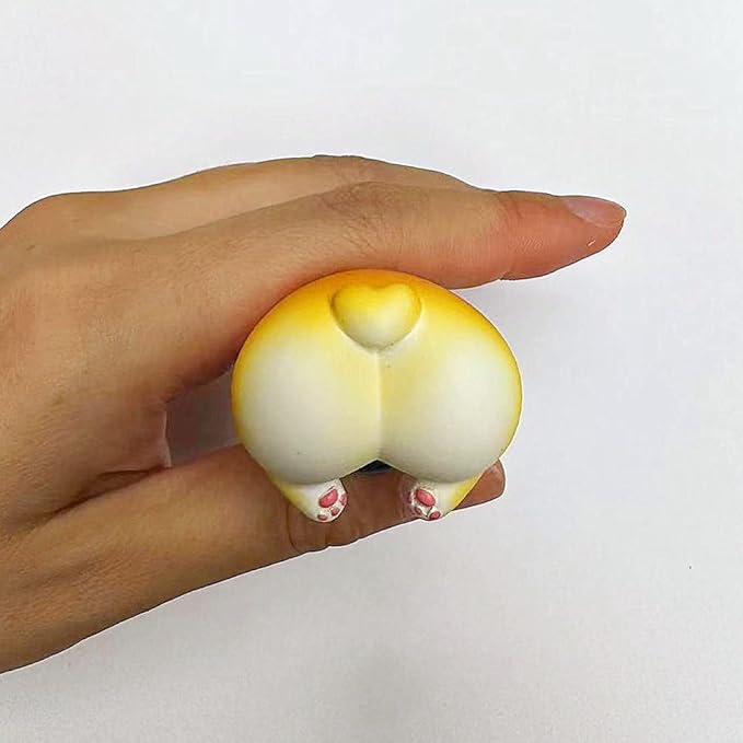 Funny Corgi Car Air Vent Decoration and Clip with Air Freshener Natural Scent Tablet and Refill, Car Aromatherapy Accessories and Interior Decoration