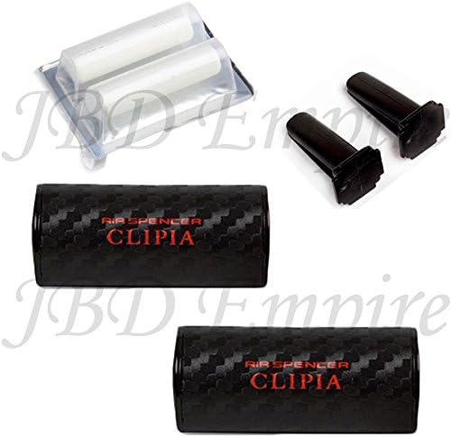 Carbon Fiber Air Spencer Giga CLIPIA II / 2 Car Air Freshener - Made in Japan (Blue Musk (V73))