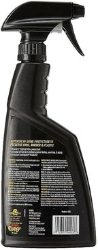 Supreme Shine Auto Surface Protector Spray 16 oz Bundle with Microfiber Cloth - High-Gloss Car Shine - UV Protection for Vinyl, Rubber & Plastic - Car Interior Detailer Spray Protectant - (2 Items)
