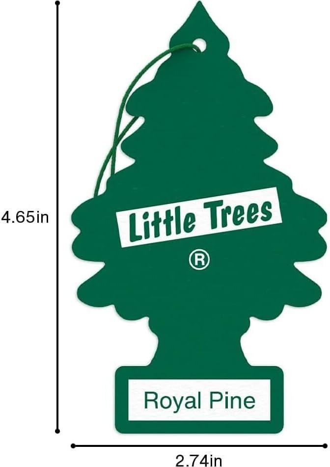 Little Trees U6P-60101 Air Freshner (Royal Pine Pk6)