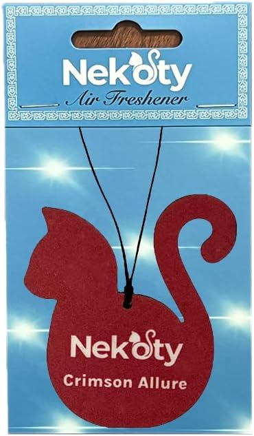 Air Fresheners | Hanging Air Fresheners for Home or Car (Crimson Allure)