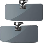 JOYTUTUS Sun Visor for SUV, 2 Pack Polarized Sun Visor Extender for Truck, Universal UV400 Car Visor Extension Anti-Glare Easy to Install, Protect from Glare/UV Ray/Stray Light