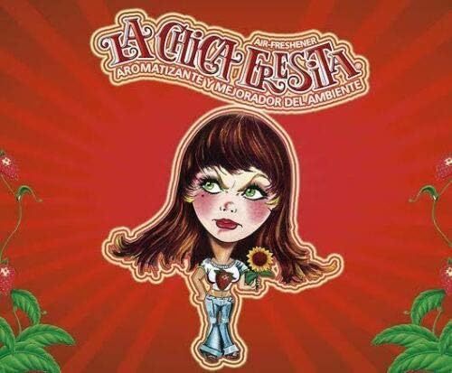 LA CHICA FRESITA Air Freshener Spray Liquid Fresa 250MI Strawberry Scent 2pcs