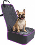 Active Pets Dog Car Seat Cover, Waterproof Front Seat Protector for SUV Truck Sedan, Pet Safety Travel Comfort System with Universal Fit, Pink