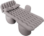 Car Air Mattress for Ford Maverick 2022 2023 2024, Inflatable Car Bed for Back Seat Sleeping, Soft Car Inflatable Bed Back Seat Mattress Airbed,B Grey