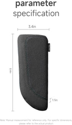 Italian Alcantara Style Fur Car Elbow Rest Pad - Universal Armrest & Knee Cushion - Thigh Support Comfort Pillow