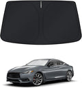 KUST Windshield Sun Shade for Infiniti Q60 Coupe 2017-2022 Window Accessories Sunshade Sun Protector Foldable Block UV Rays Keep Car Cooler