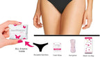 4in1 Essential Hygiene Kit Includes Seamless Thong Underwear, Fresh Wipe & Panty Liner - Accidents Travel Toiletry Kit On-the-Go Period Kit