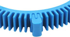 AMI PARTS 896584000-143 Blue Front Tires Kit with Super Hump& 896584000-082 Blue Standard Back Tire Replacement Part for Pool Cleaners(Pack of 2 Each)