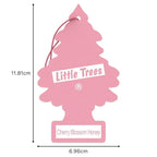 LITTLE TREES Car Air Freshener | Hanging Tree Provides Long Lasting Scent for Auto and Home | 24 Air Fresheners |Cherry Blossom