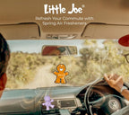 Little Joe 265010 Paper Air Freshener Vanilla Scent, Yellow