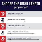 Leash Boss Dog Car Seat Belt Restraint - No-Chew Heavy Duty Car Seatbelt for Pets - 5 Sizes - Coated Steel Rope to Prevent Chewing (16 in) - Restraints for Dogs in Cars - Dog Seat Belt for Car
