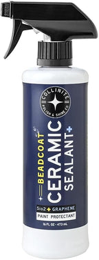 Collinite Beadcoat Ceramic Sealant + Graphene. Slick, High Gloss Shine, Advanced Sio2 Hydrophobics & High Endurance Paint Protection. Fast Spray & Wipe Ceramic Coating Topper for Cars/Trucks(16 fl oz)