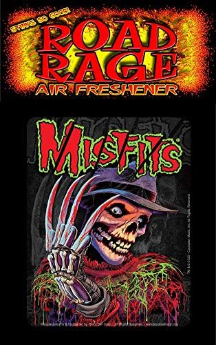 Road Rage Air Freshener - Vanilla Scent - Misfits Nightmare Fiend