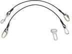 Dog Car Seat Belt Restraint, Sonku 2 Pack Proof Steel Cable Safety Vehicle Belt Fit for Small, Medium, Large, and X-Large Dogs