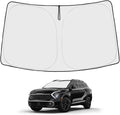 Proadsy Windshield Sun Shade for Kia Sportage NQ5 2023 2024 2025 2026 4-Layer Foldable Front Sunshade Protector Sun Visor Blocks UV Rays Keep Car Cooler Accessories