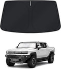 KUST Windshield Sun Shade for GMC Hummer EV 2022-2023 2024 2025 2026 Window Accessories Shade Sun Cover Foldable Block UV Rays Keep Car Cooler