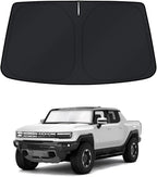 KUST Windshield Sun Shade for GMC Hummer EV 2022-2023 2024 2025 2026 Window Accessories Shade Sun Cover Foldable Block UV Rays Keep Car Cooler